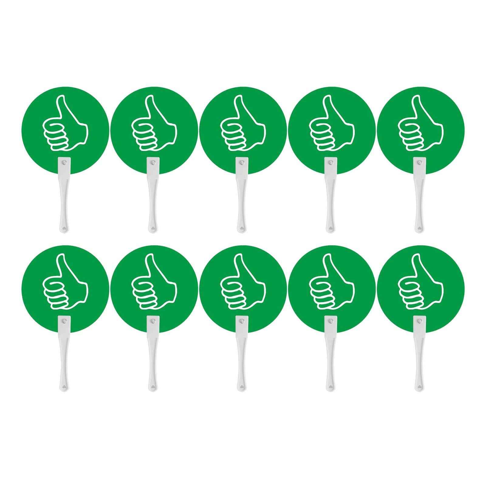 10x Voting Paddles Supplies Yes No Paddles for Activities Meeting Assessment