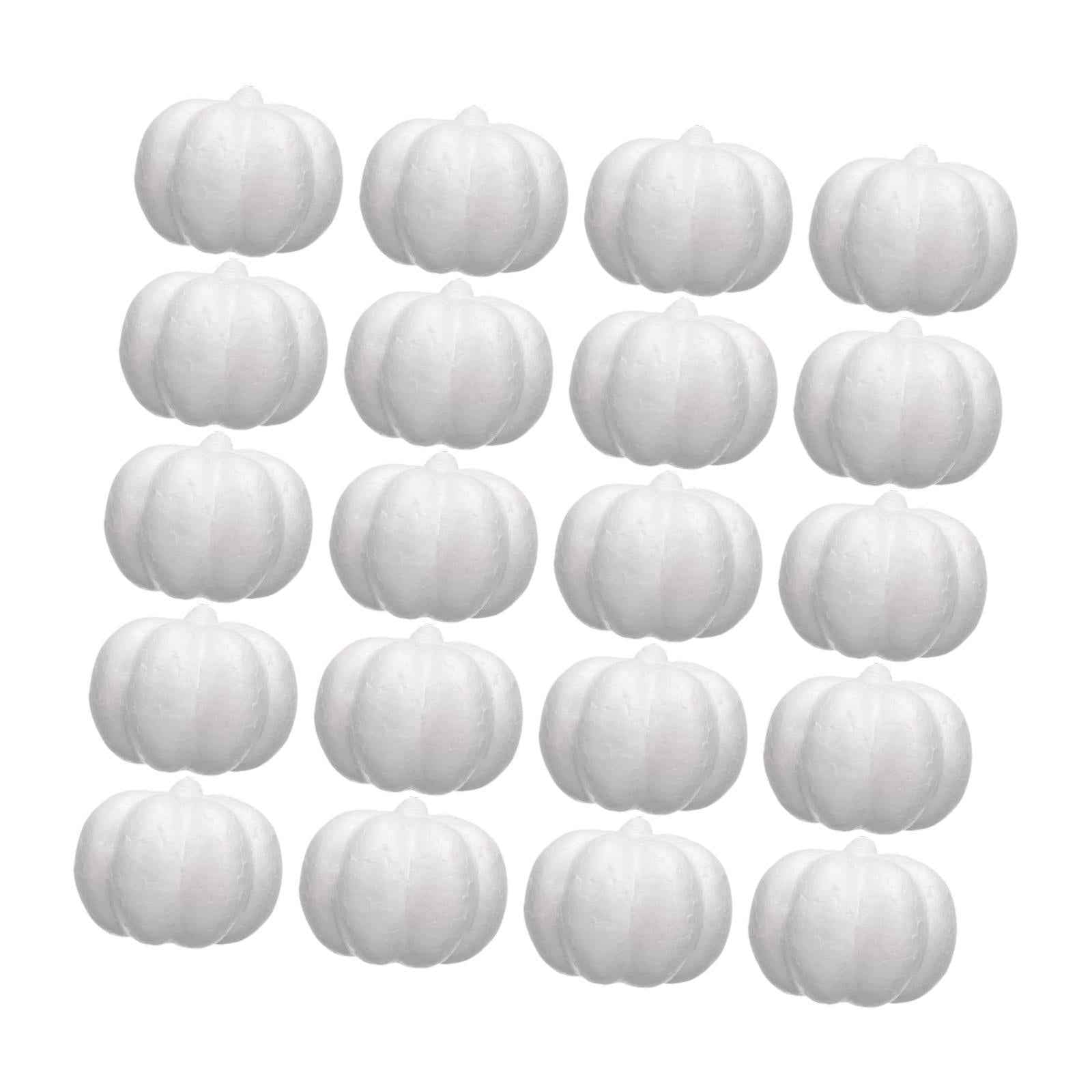 20Pcs Foam Pumpkins Handmade DIY Arts for Halloween School Project Christmas