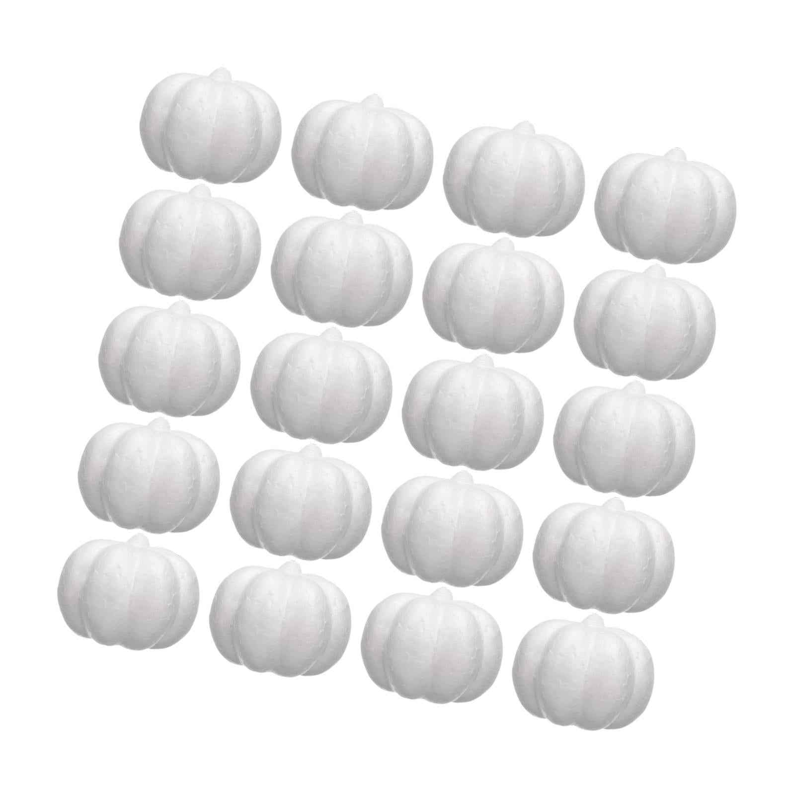 20Pcs Foam Pumpkins Handmade DIY Arts for Halloween School Project Christmas