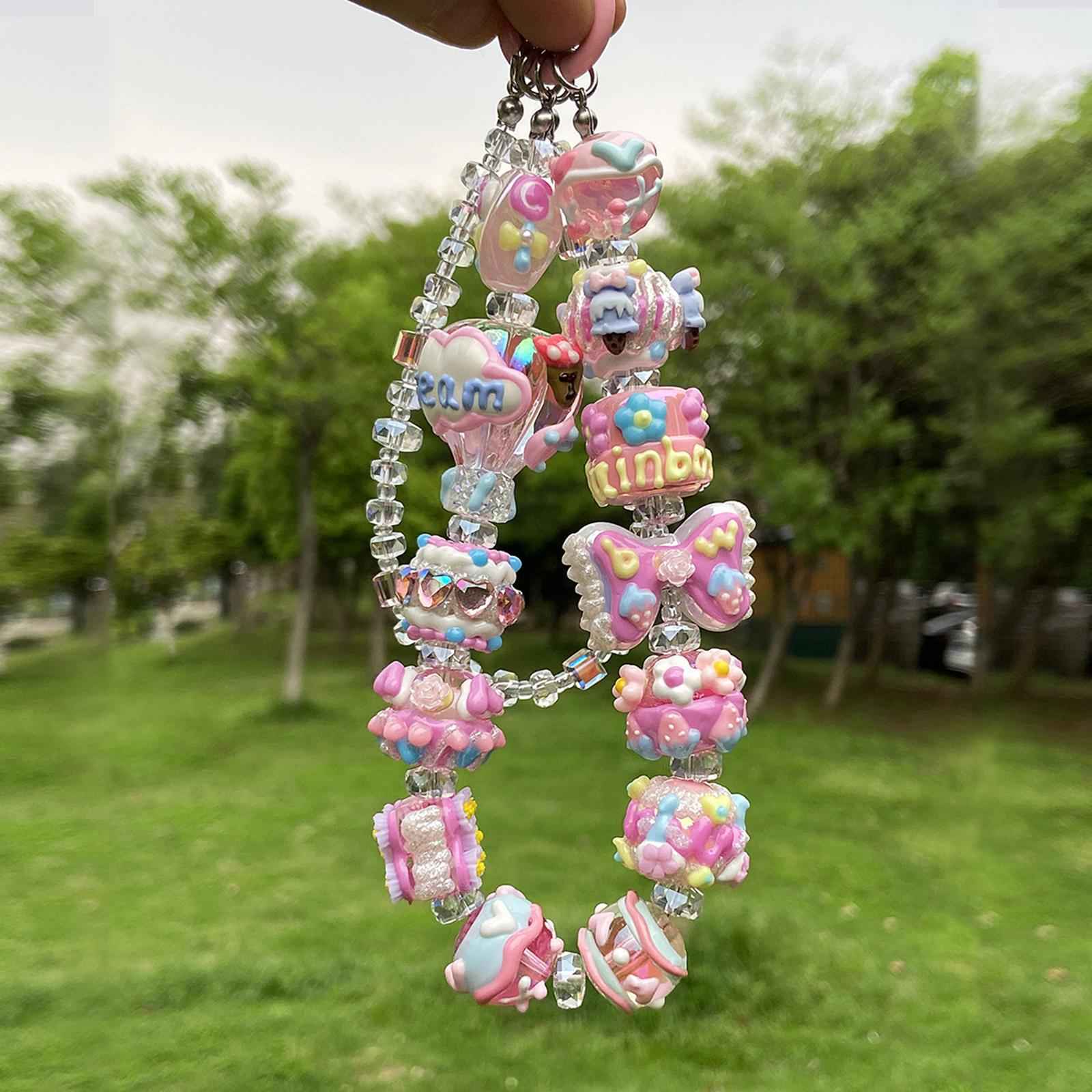 Resin Bead DIY Crafting DIY Craft Candy Color for Necklace Beading Bracelets I