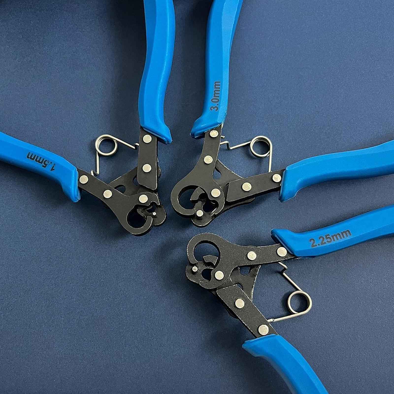 2 Pieces Rolling Pliers Looper Pliers for Pendant Wire Jewelry in A Step DIY 1.5mm