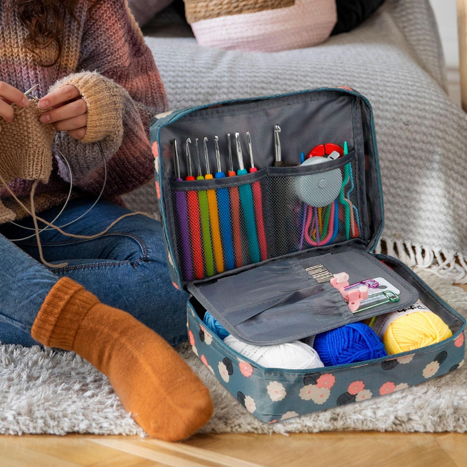 Crochet Hooks Set Crochet Accessories and Supplies for Yarn Crafts Beginners