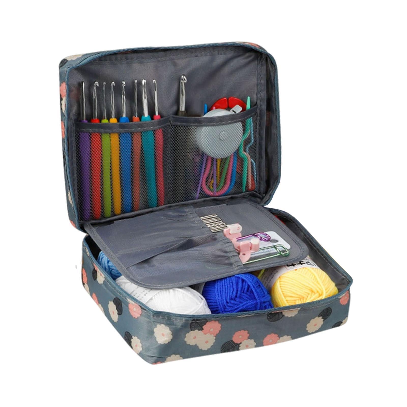 Crochet Hooks Set Crochet Accessories and Supplies for Yarn Crafts Beginners