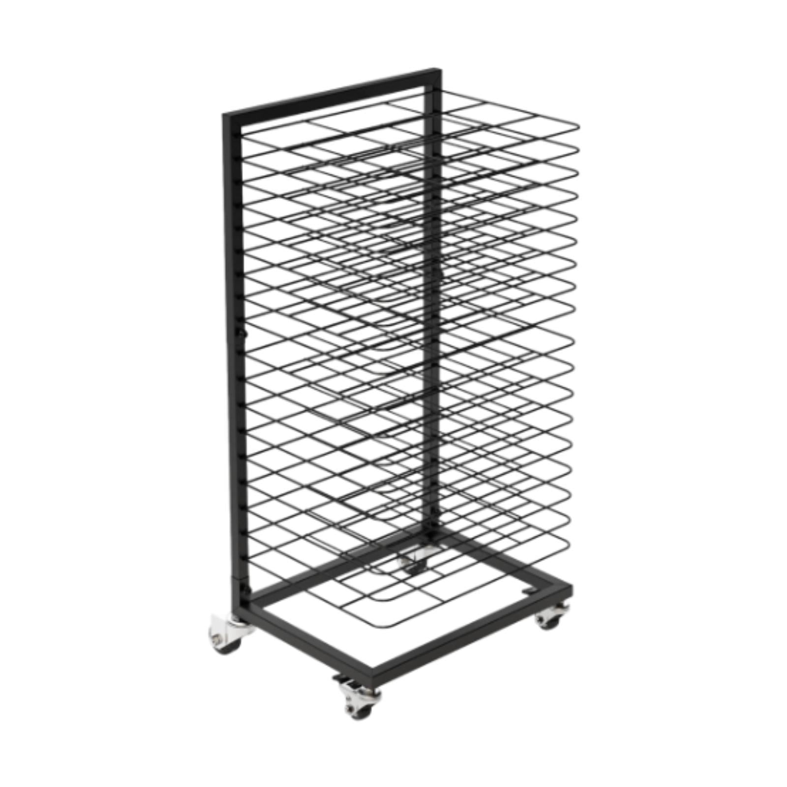 Art Drying Rack Iron Fashion Stable Art Storage for Artist Drawings Sketches