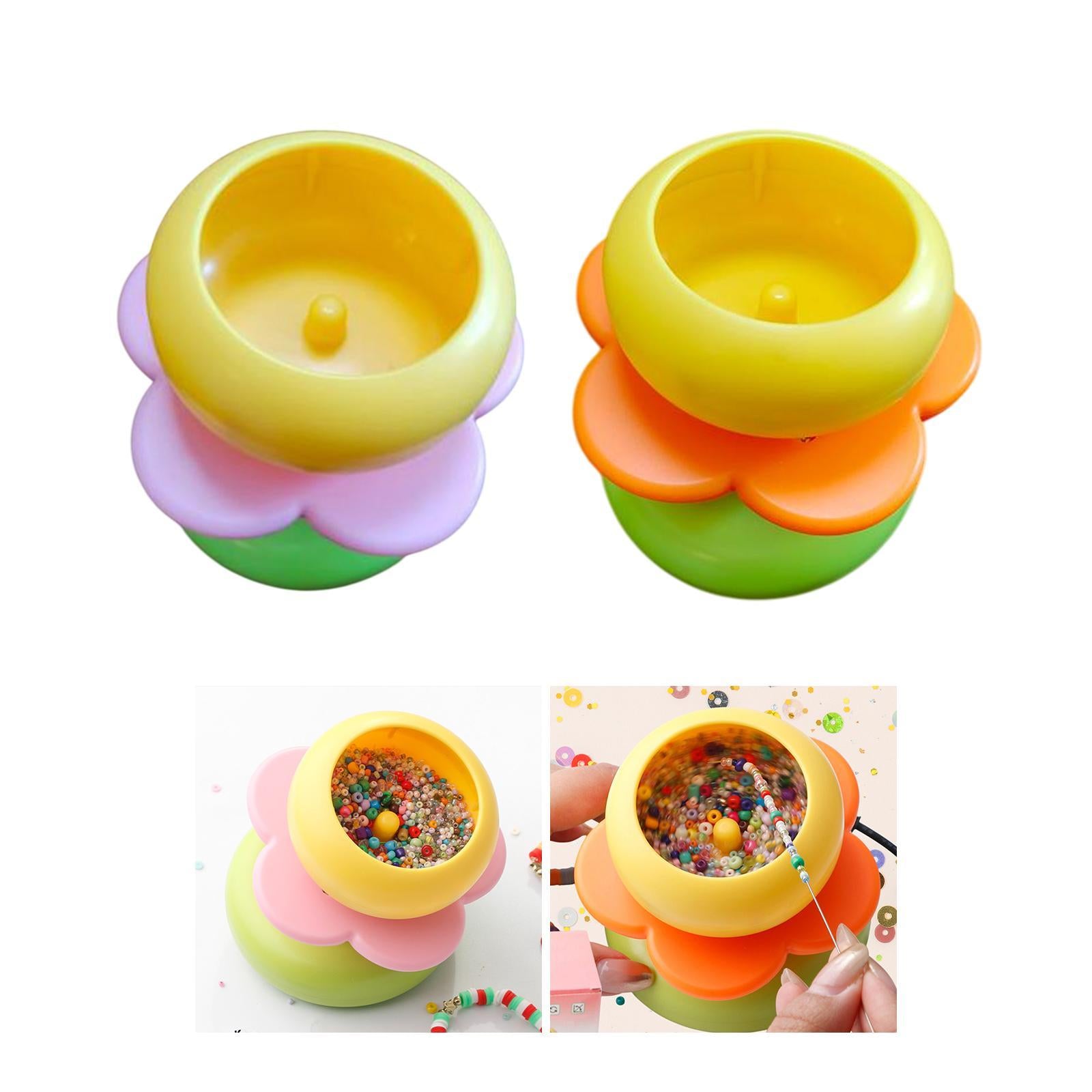 Bead Spinner Beads Loader Bead Maker for Pendants Making Jewelry Waist Chain Pink