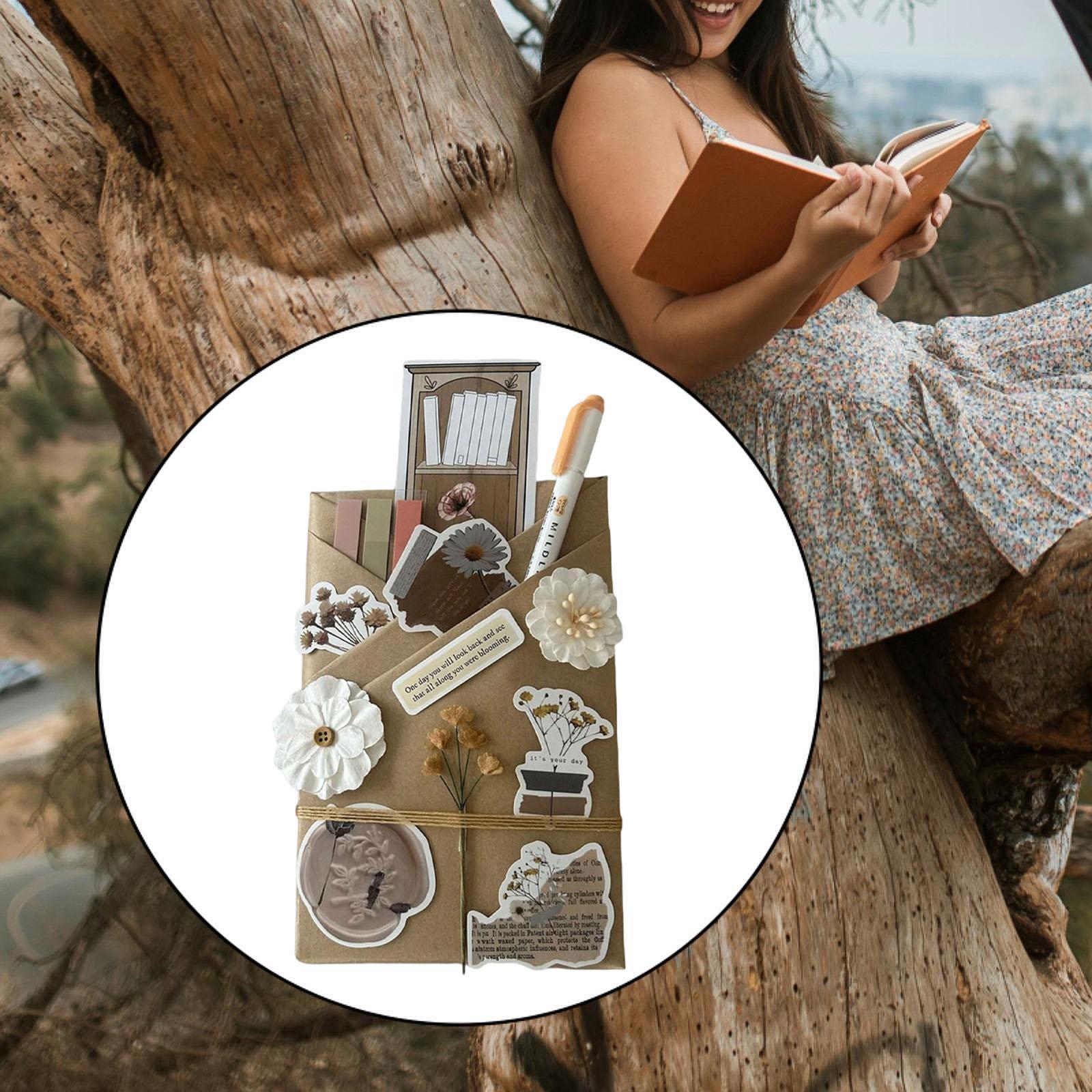 Date with A Book Retro Style Bookish Stickers for Party Women Reading Lovers Yellow