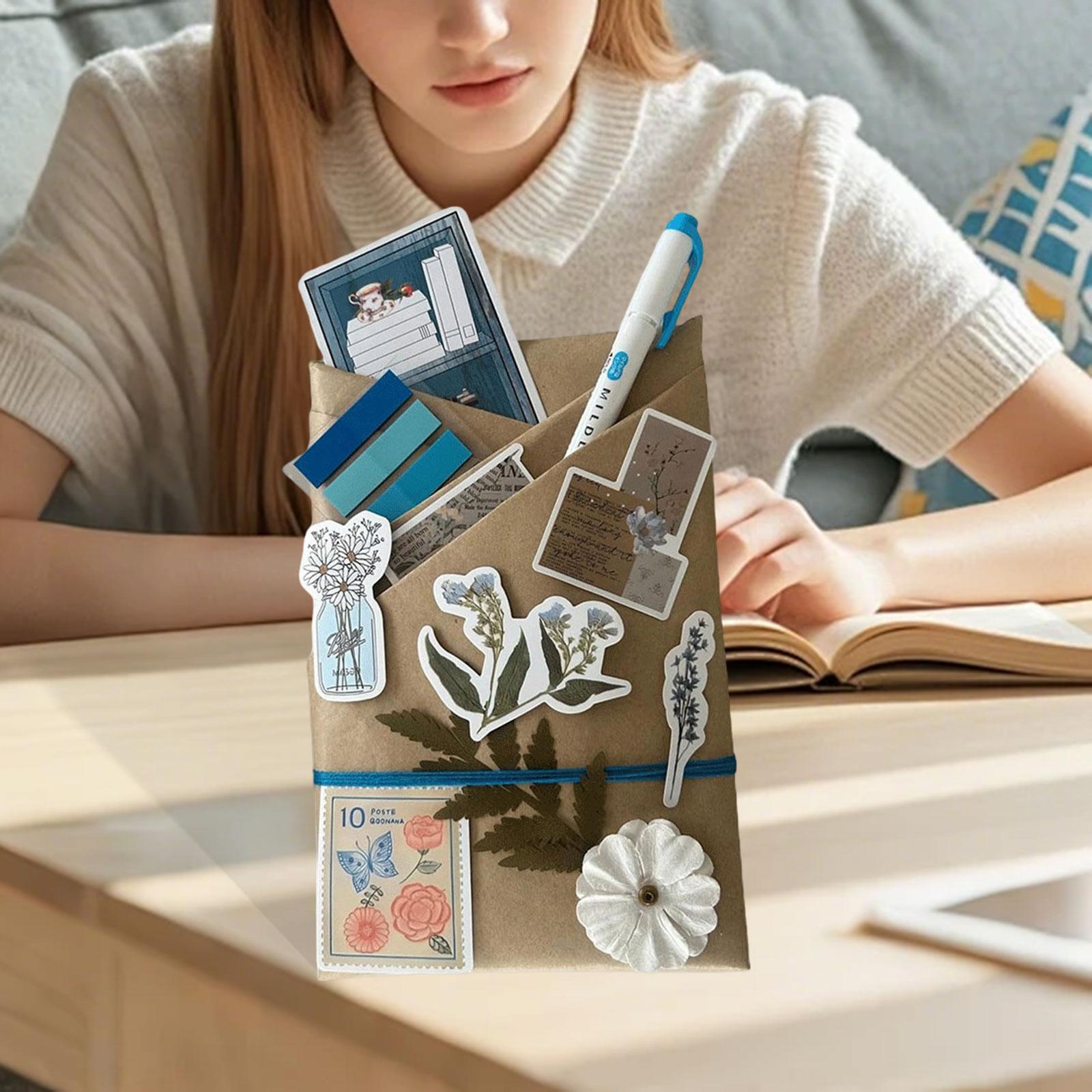 Date with A Book Retro Style Bookish Stickers for Party Women Reading Lovers Blue