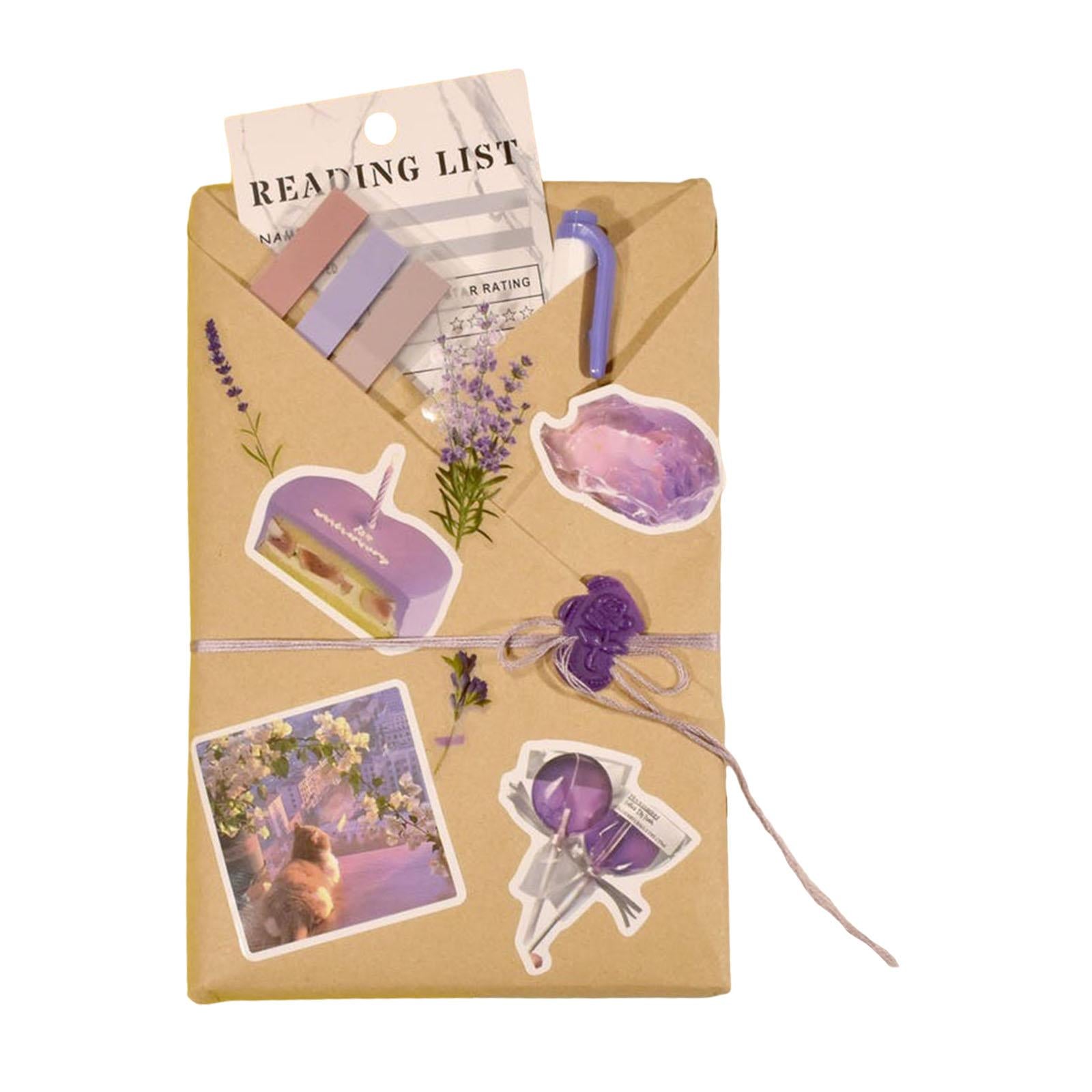 Date with A Book Scrapbooking Supplies for Reading Lovers Themed Party Women Purple
