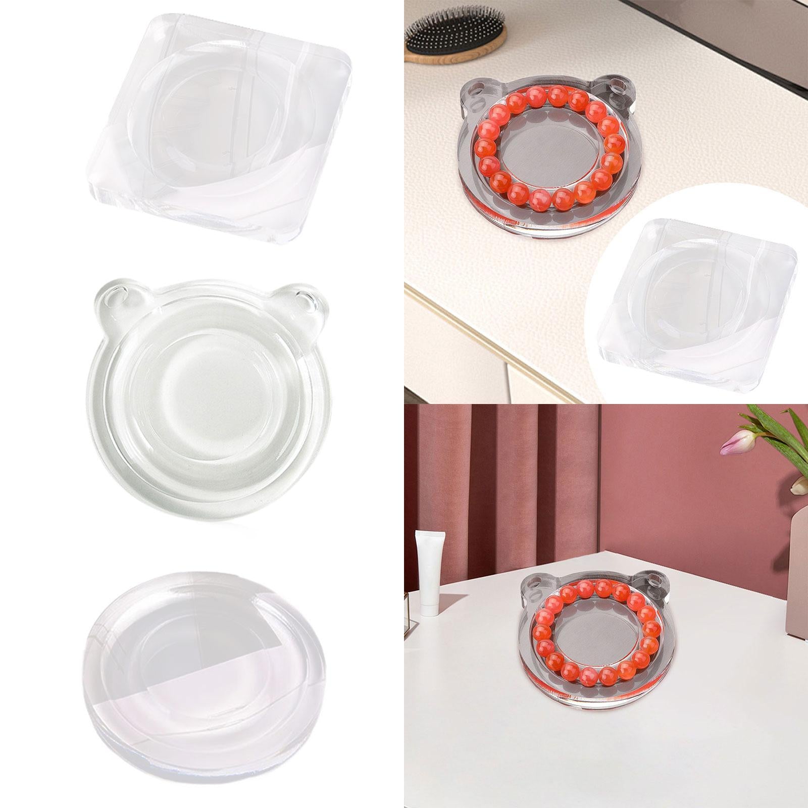 Bracelet Beading Board Acrylic Bead Tray for DIY Design Jewelry Making Square