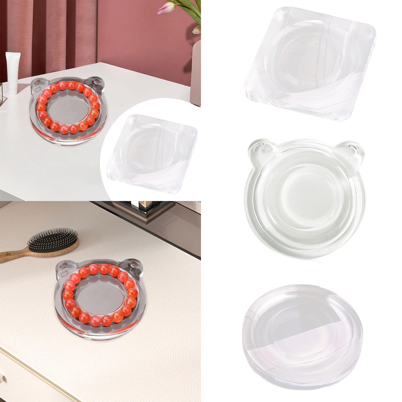 Bracelet Beading Board Acrylic Bead Tray for DIY Design Jewelry Making Square