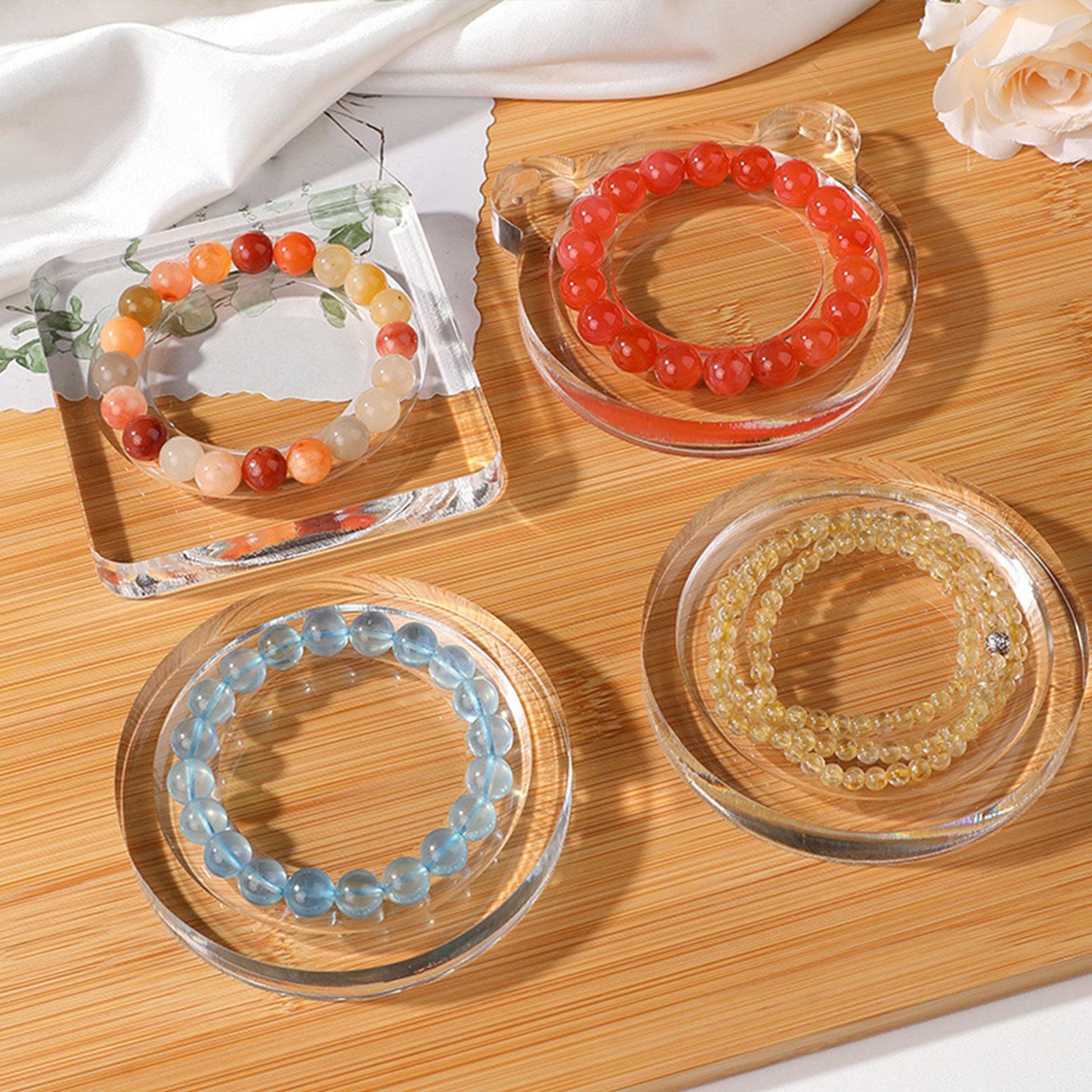 Bracelet Beading Board Acrylic Bead Tray for DIY Design Jewelry Making Bear