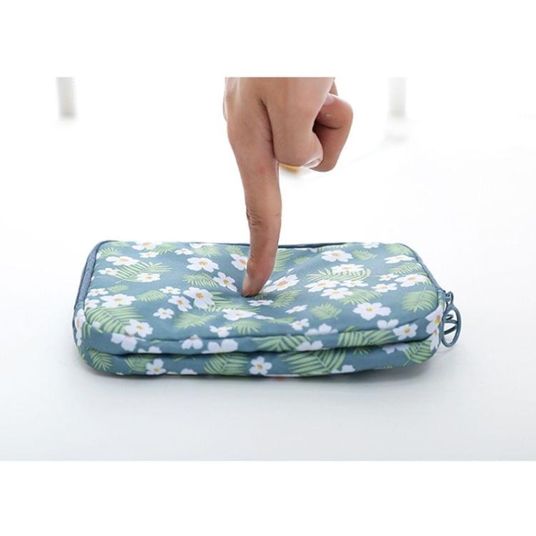 Multi-purpose Waterproof Travel Passport Wallet(Tropical flower)