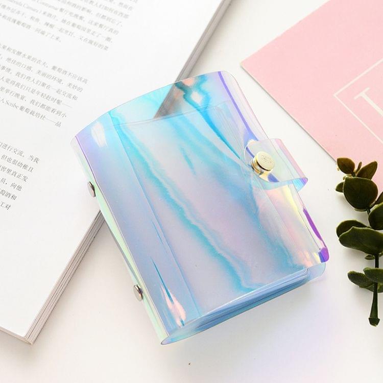 3 PCS Portable Hand Holding Wallet Phantom Laser Credit Card Package Business ID Storage Bag, Random Color Delivery(36 cards)