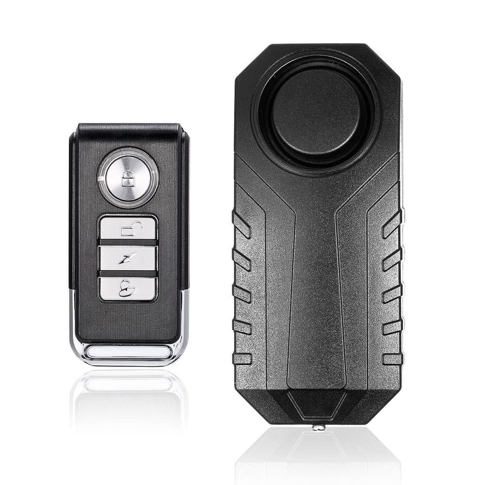 Bicycle/ Electric Tricycle/ Door/ Window Vibration Alarm Intelligent Anti-theft Alarm Wireless Remote Control Alarm Supper Loud Waterproof Adjustable Sensitivity