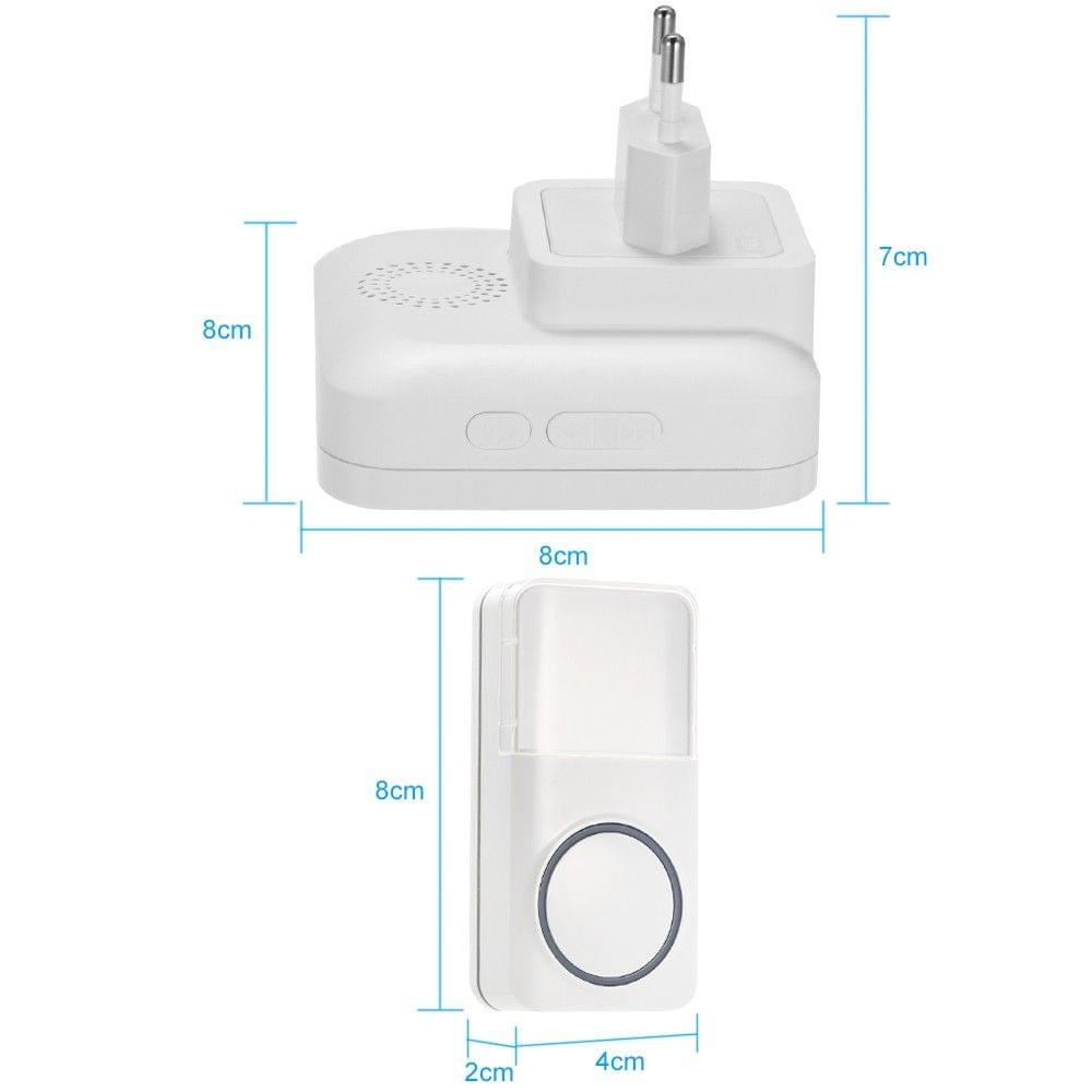 Wireless Smart Doorbell Operating at Wide Range
