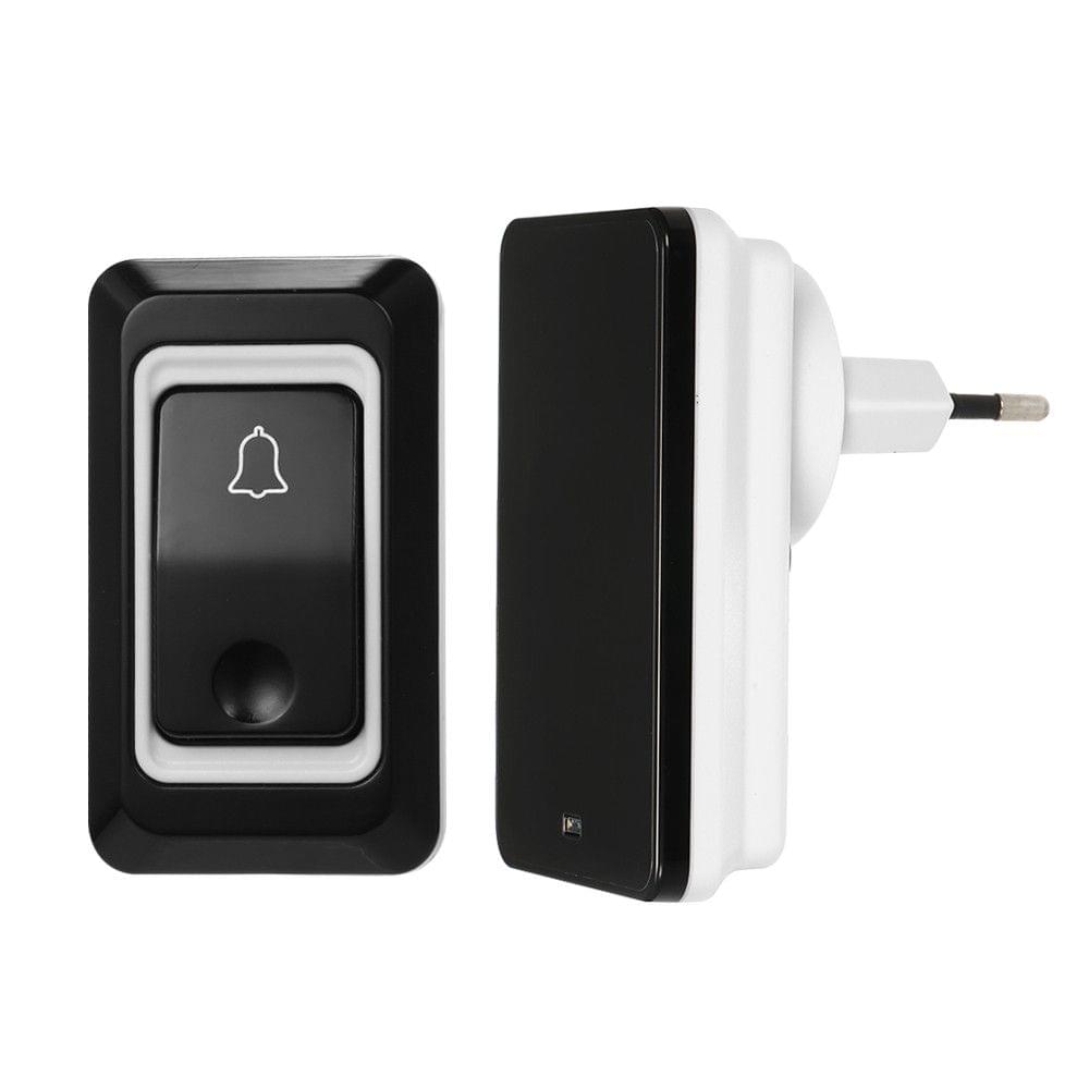 Wireless AC Doorbell with Push Button Smart Ding Dong Doorbell