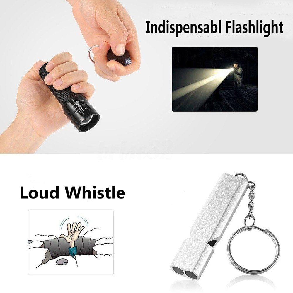 Professional Multifunction First-Aid Kit SOS Emergency Camping Survival Equipment Kit Outdoor Tactical Hiking Gear Multi Tool