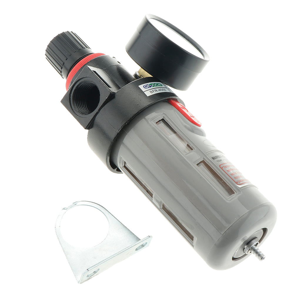BFR4000 Air Compressor Filter Water Separator Tools Water Pressure Gauge