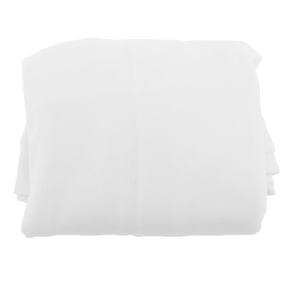 3pcs Stretch Cocktail Poseur Dry Bar Spandex Table Cover Cloth Decor White