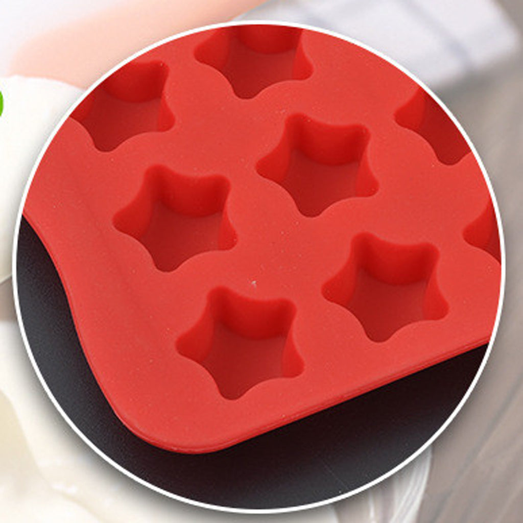 4x Silicone Fondant Mold Cake Decorating Chocolate Sugarcraft Bake Mould