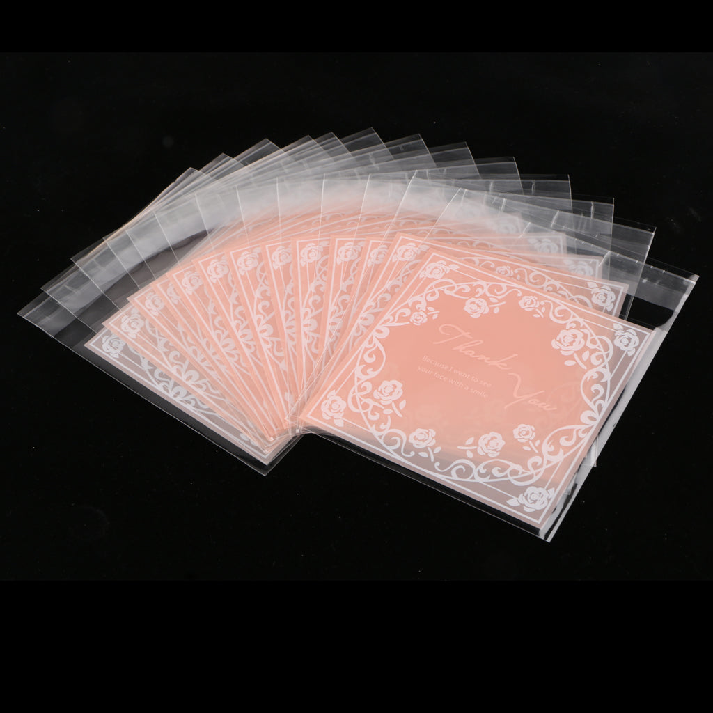 200Pcs Cellophane Gift Bags Lipstick Cookie Candy Party Bags