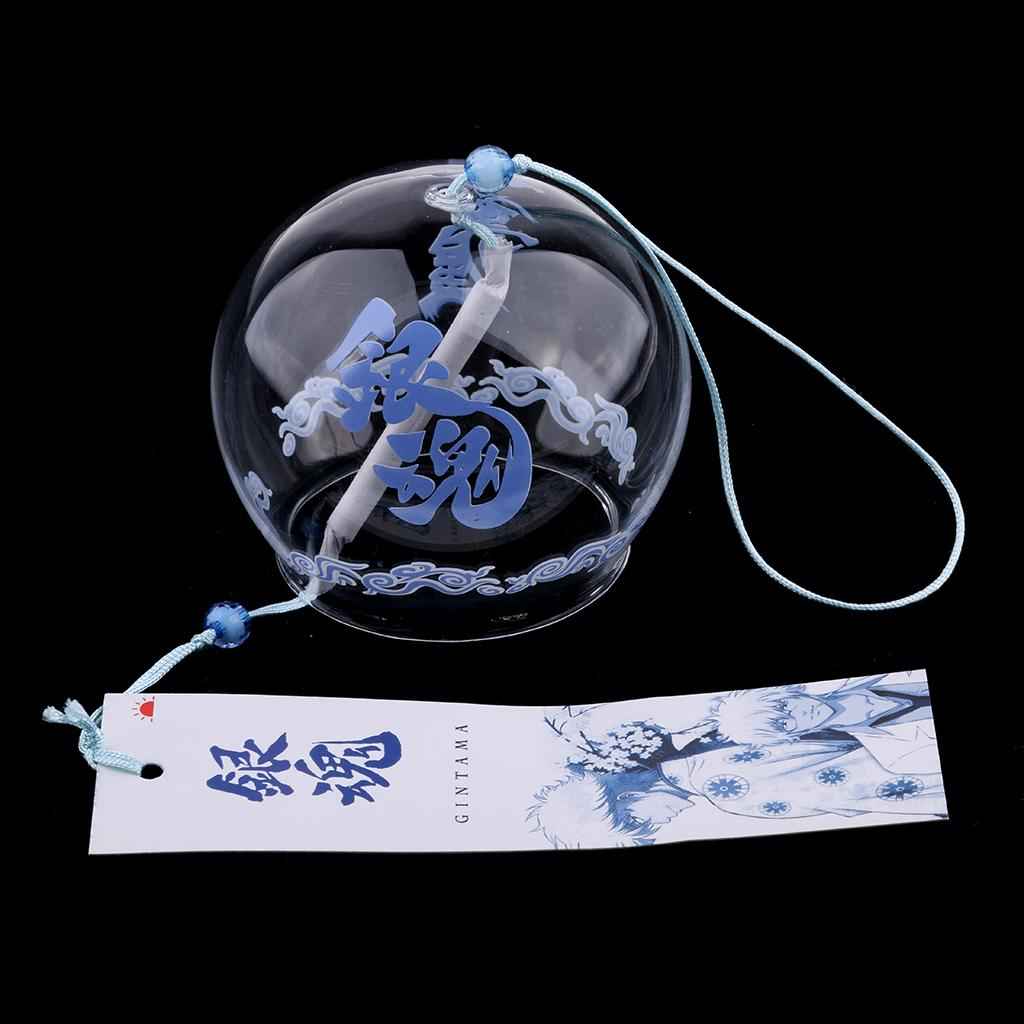 Japanese Style Glass Windchime Hanging Blessing Bells Home Wind Chimes 8