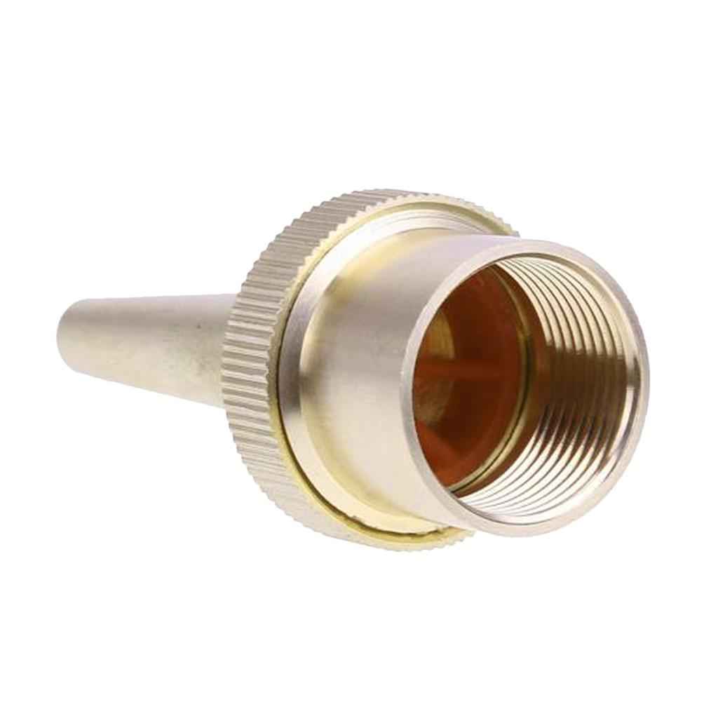 Brass Straight Garden Fountain Water Nozzle Sprinkler Spray Head DN15