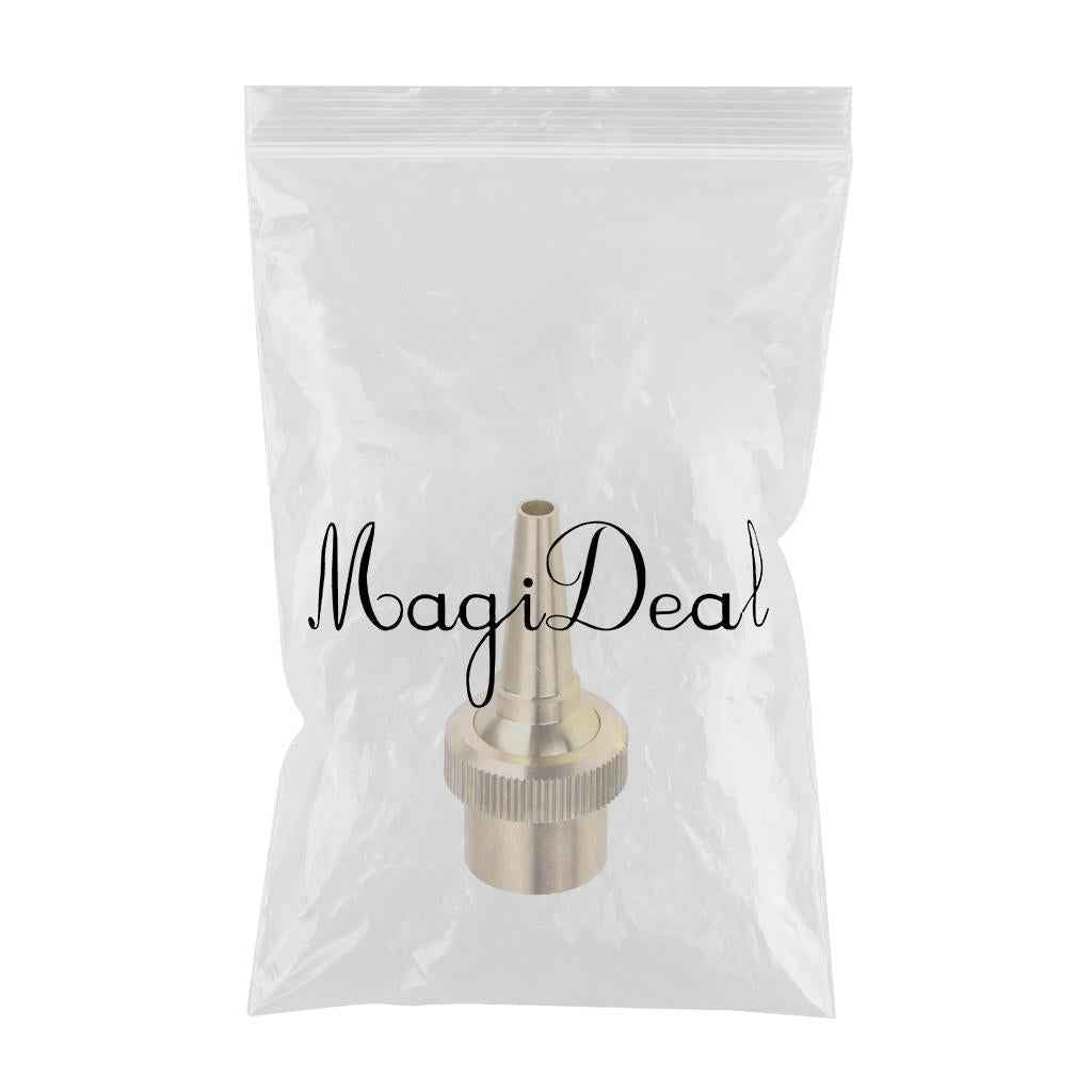 Brass Straight Garden Fountain Water Nozzle Sprinkler Spray Head DN15