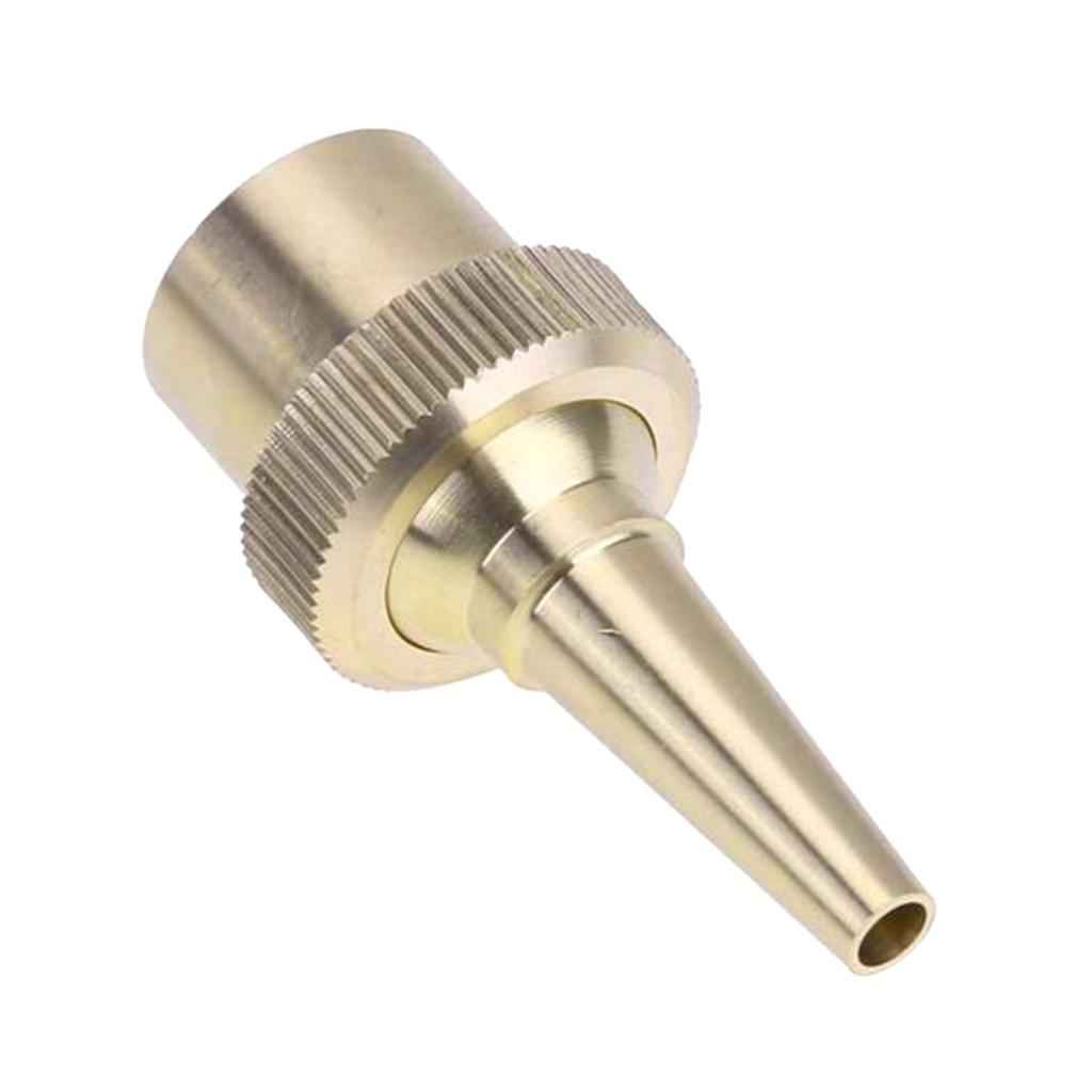 Brass Straight Garden Fountain Water Nozzle Sprinkler Spray Head DN15