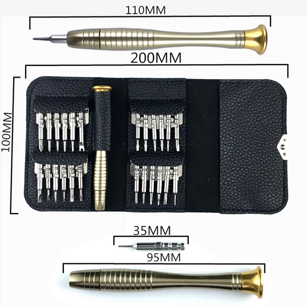 4x25 in 1 Mini Screwdriver Kit Sets for Watch Glasses Smartphone Laptop Watch