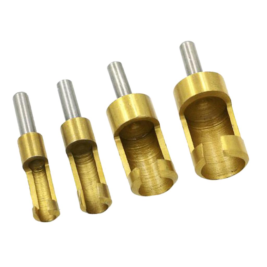 4x1Set Woodworking Drill Bit Set Boring Cutter Wood Tool 6-16mm