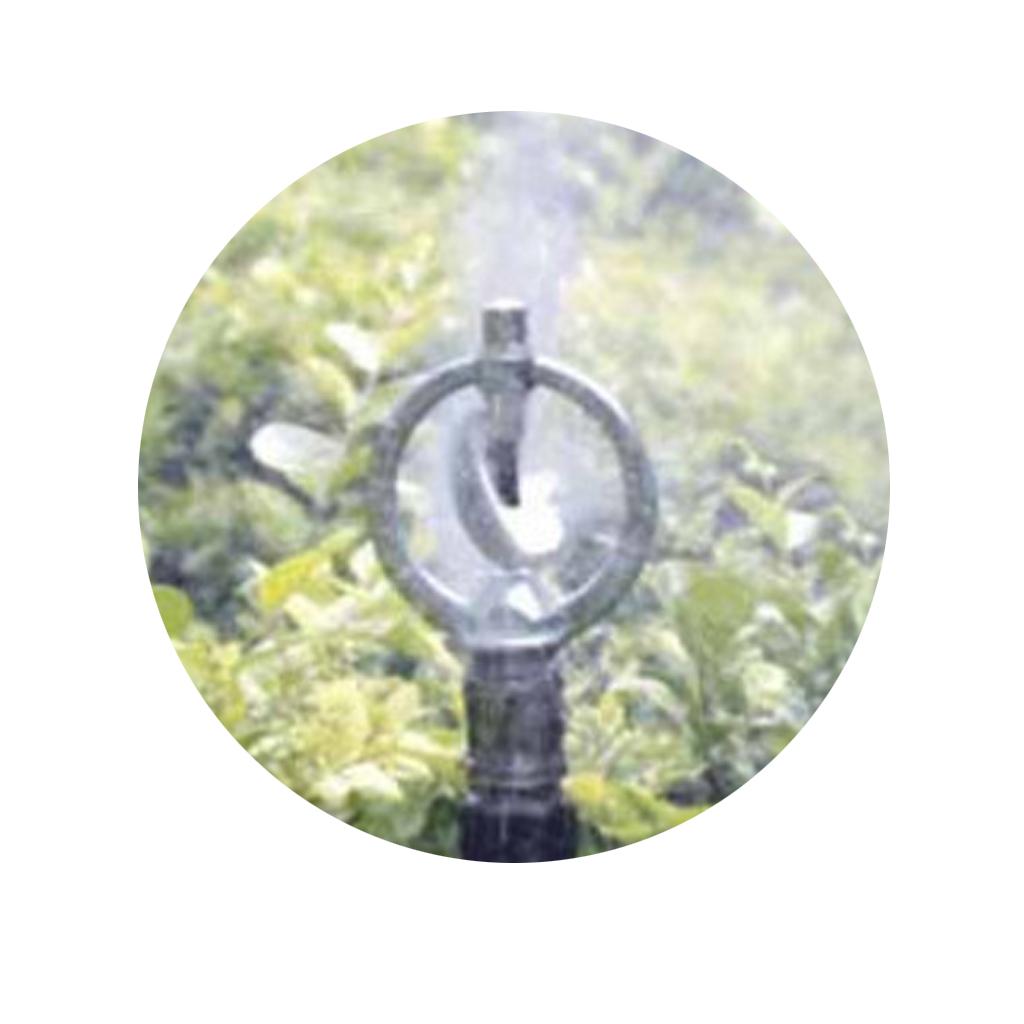 4x360 Rotating Water Sprayer Lawn Grass Sprinkler Head Garden Watering Tool