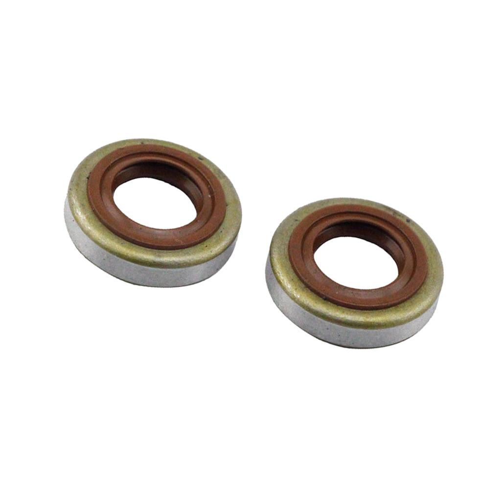 2xOil Seal Oilseal For Stihl FS80 FS85 FS90 FS120 FS200 FS250 FS300 FS380