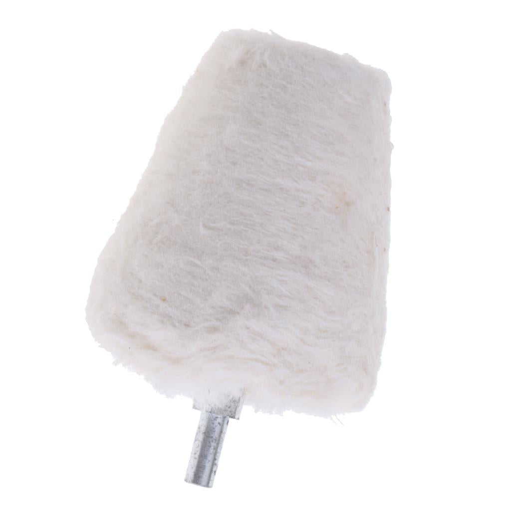 2xPolishing Buffing Wool Cotton wheel for Rotary Tool Accessory #5- 35x55mm
