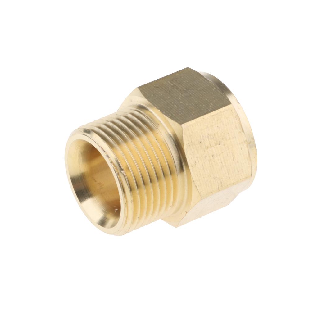 3xPressure Washer Washing 22mm Female to 22mm Male Brass Connector Adaptor