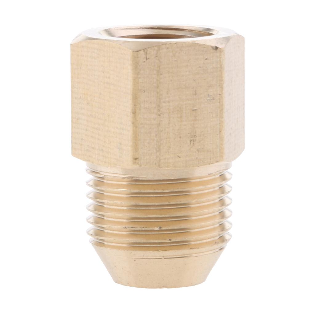 2xPressure Washer Swivel Brass Hose Adapter Connector 14mm F to 18mm M