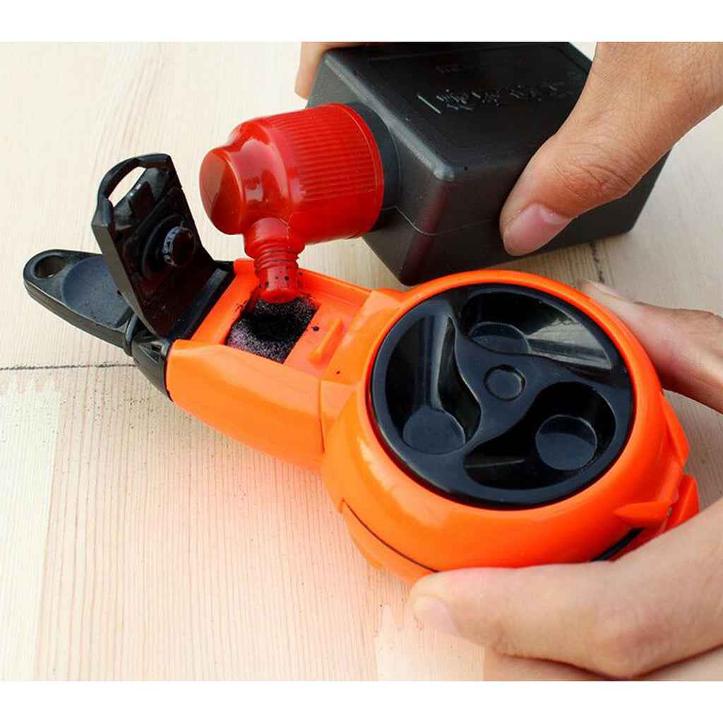 Plastic Carpentry Marking Tool Automatic Rewind Ink Snap Line Scriber S