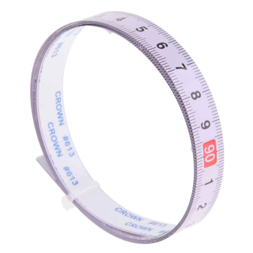 Miter Saw Track Tape Measure Adhesive Metric Ruler Right To Left(100CM-0)
