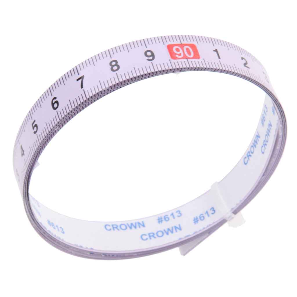 Miter Saw Track Tape Measure Adhesive Metric Ruler Right To Left(100CM-0)