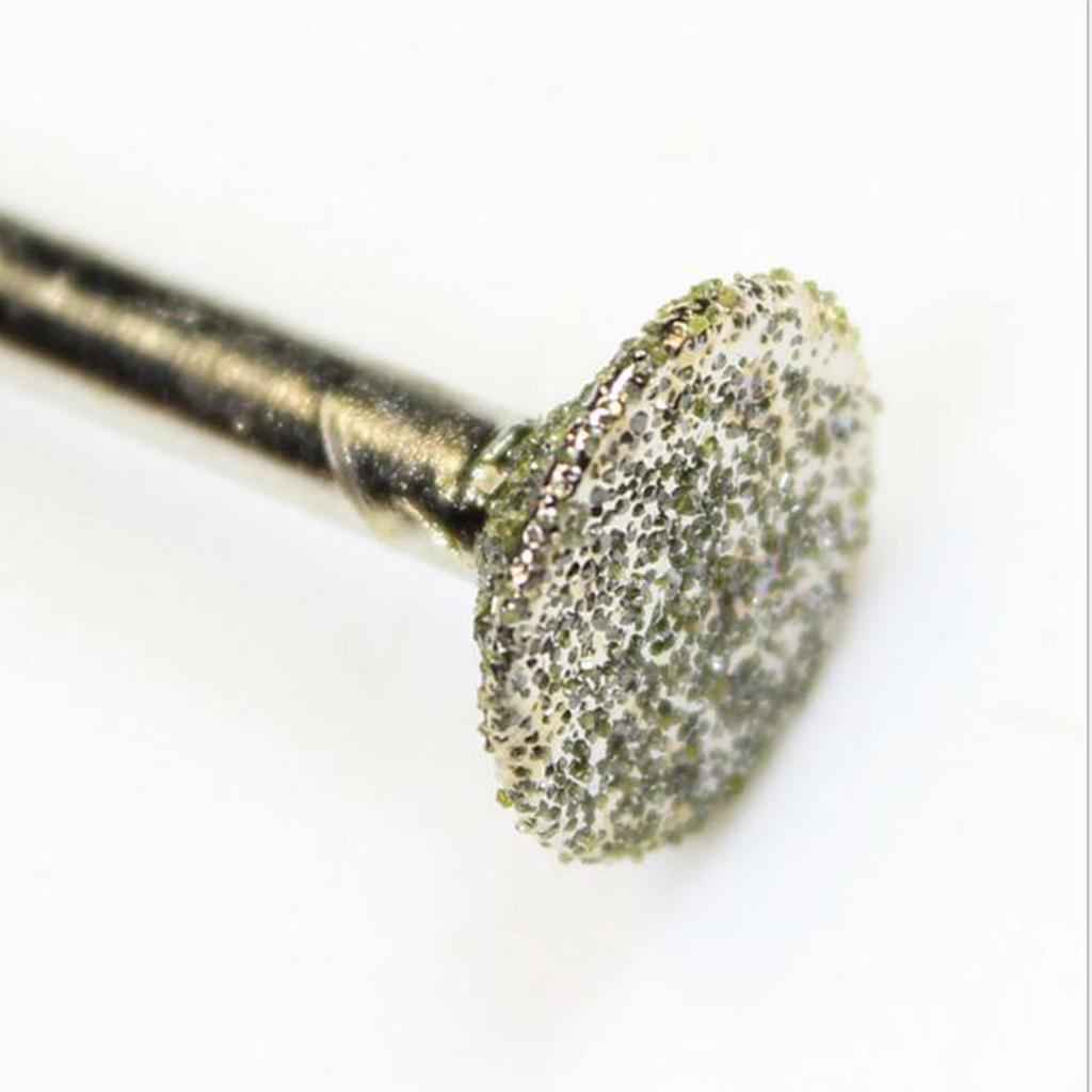 3mm Shank Diamond Grinding Head Burr Bit For Stone Carving, Sanding 6mm