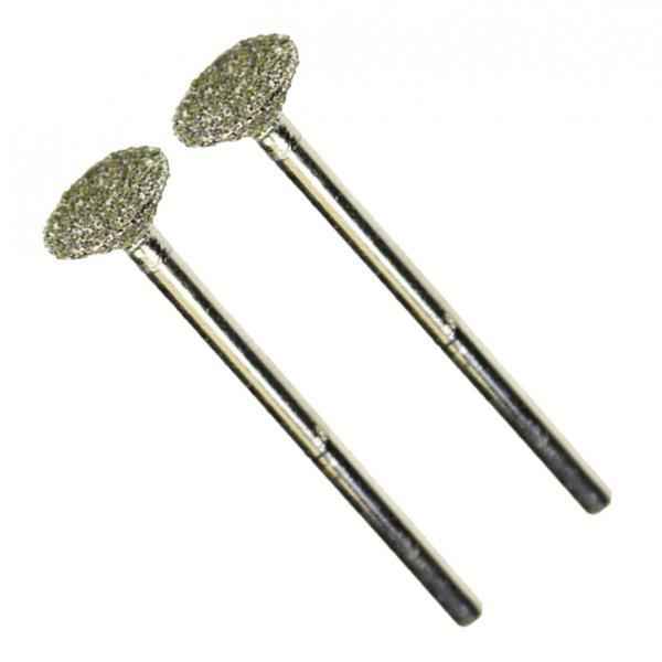 3mm Shank Diamond Grinding Head Burr Bit For Stone Carving, Sanding 6mm