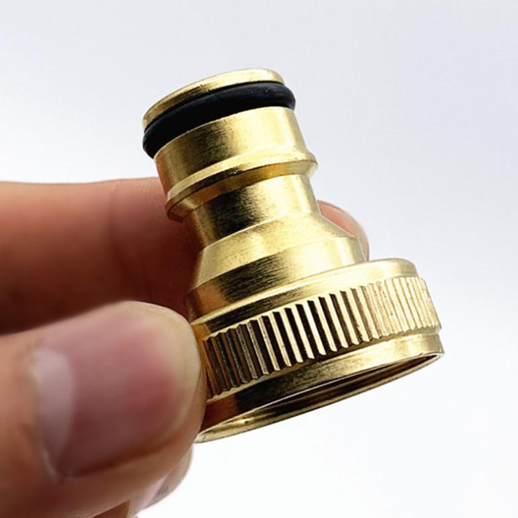 3x3/4 Plumbing Garden Watering Tap Hose Connector Quick Adaptor Inner Thread"