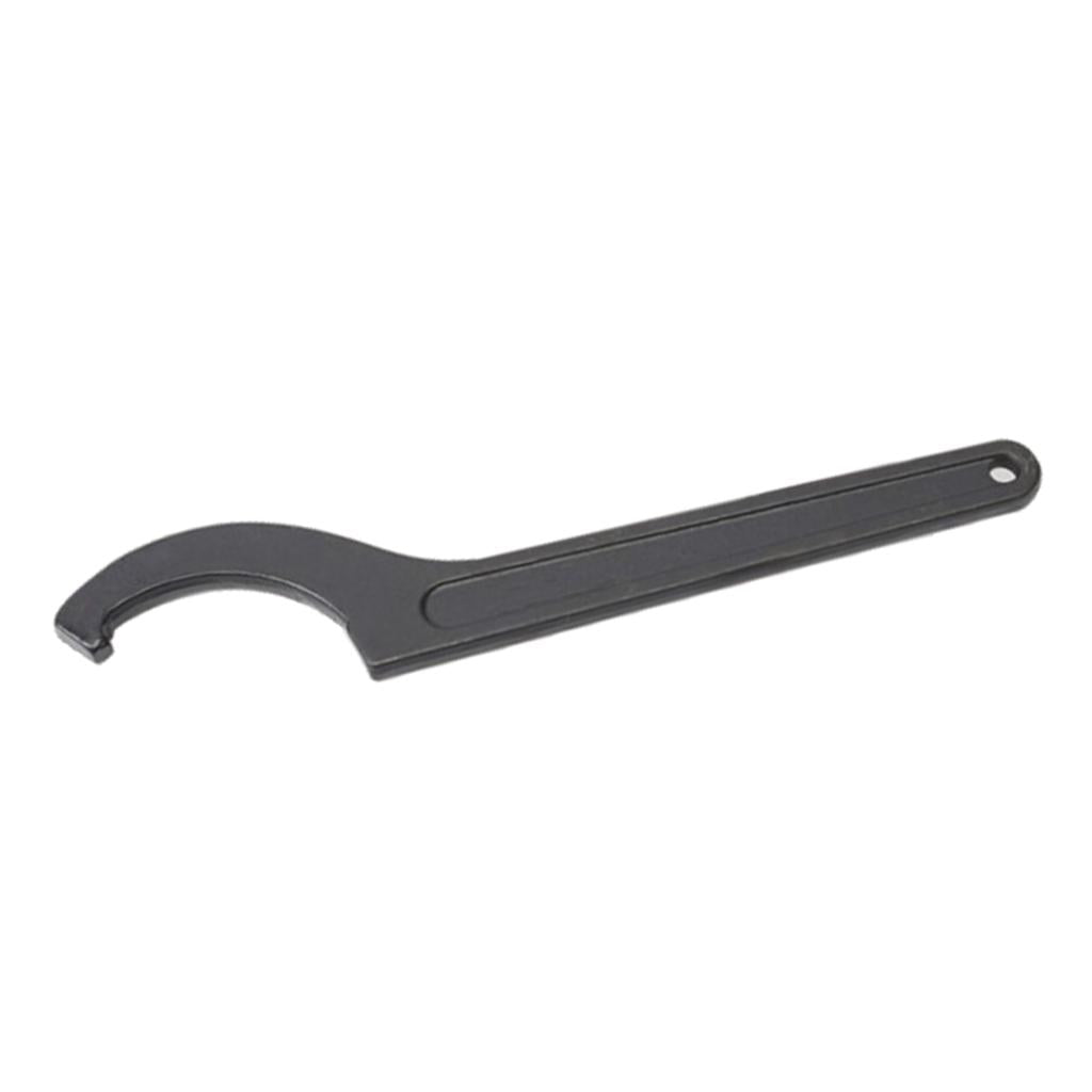 2x#45 Steel Square Head Adjustable Spanner Hook Wrench Tool 22-26mm