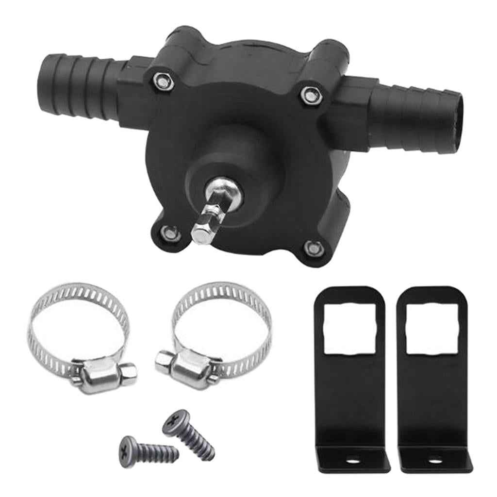 Hand Electric Drill Drive Self Priming Pump Oil Fluid Water Transfer Pumps