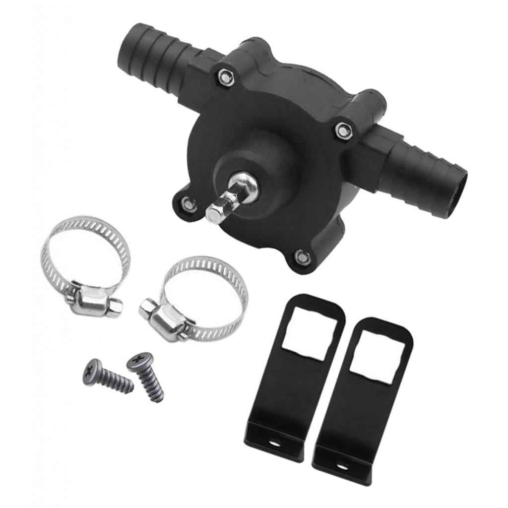 Hand Electric Drill Drive Self Priming Pump Oil Fluid Water Transfer Pumps