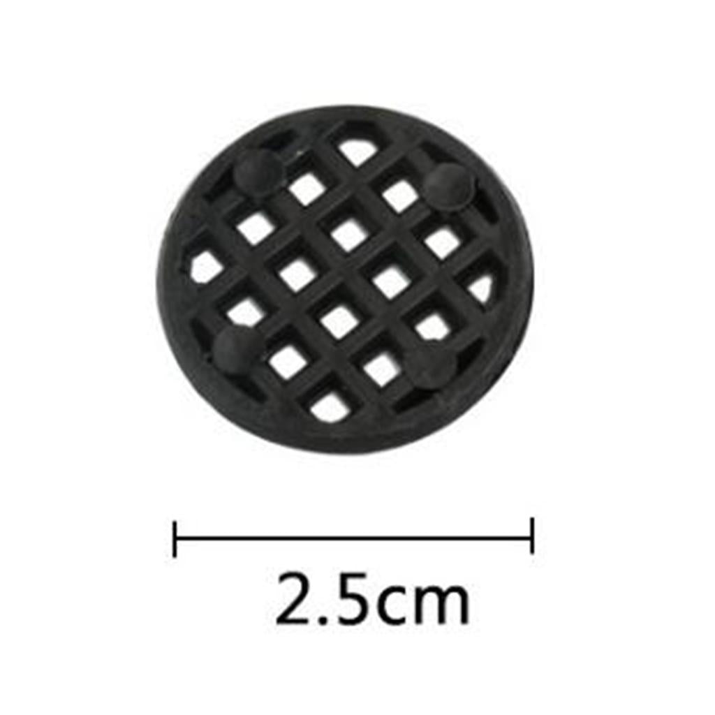 2xPlastic Drainage Mesh Sheet Bonsai Flowerpot Bottom Net 2.5cm_100Pcs