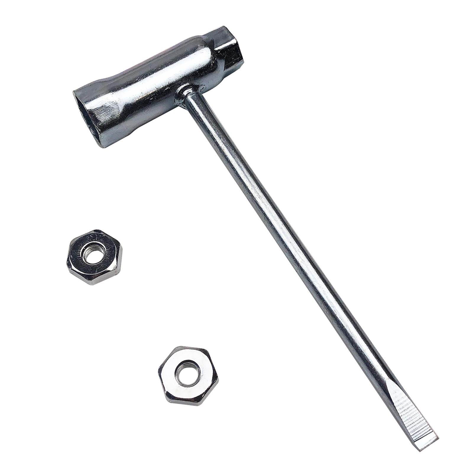 2xChainsaw Wrench with 2 Bar Nuts for Stihl MS210 MS440 009 MS180