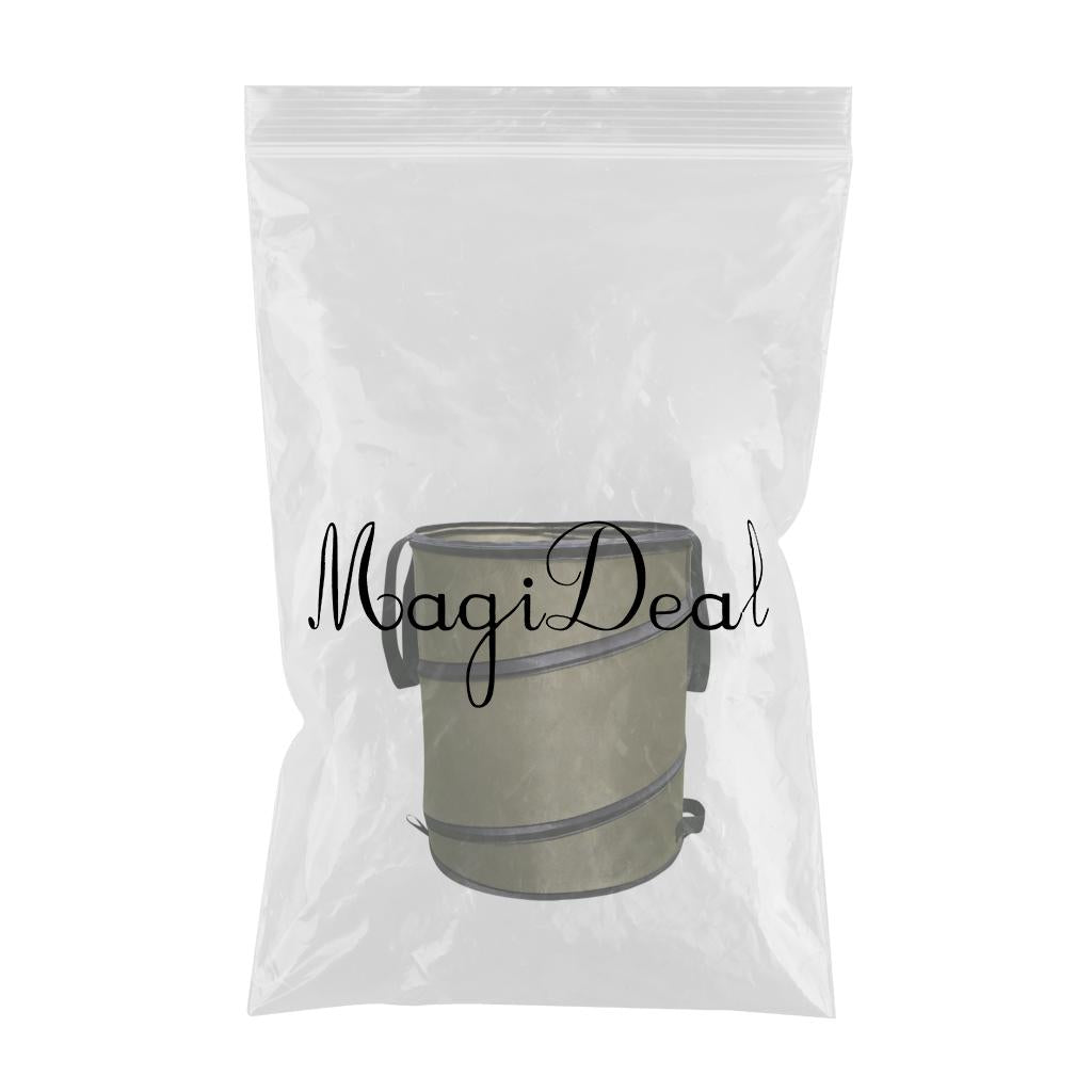 Collapsible Yard Gardening Waste Bag Pop-up Trash Can Leaf Bin S