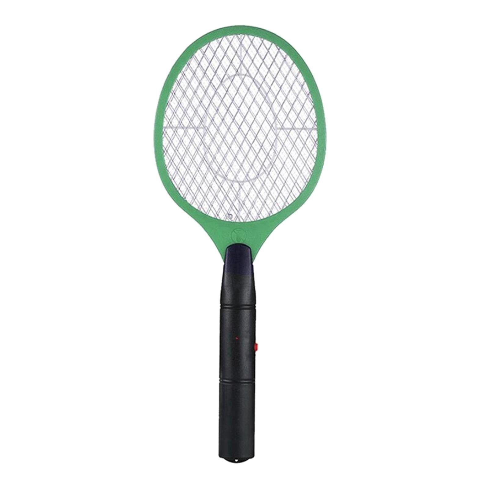 Bug Zapper Fly Swatter for Home Powerful 1500V Grid Safe to Touch green