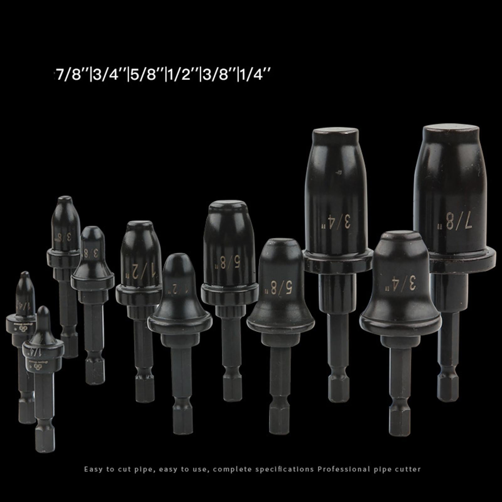 Copper Tube Expander Swaging Screwdriver Drill Pipe Flaring Set 6.35mm B